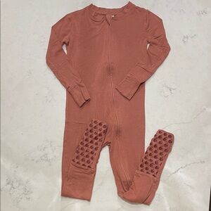 Kate Quinn Terracotta Kids Footie Pajama